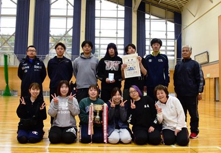 第55回飯豊町バレーボール大会「東部チーム連続優勝」