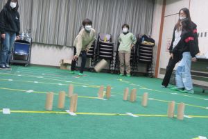 秋桜倶楽部モルックで遊ぶ（白椿地区公民館）