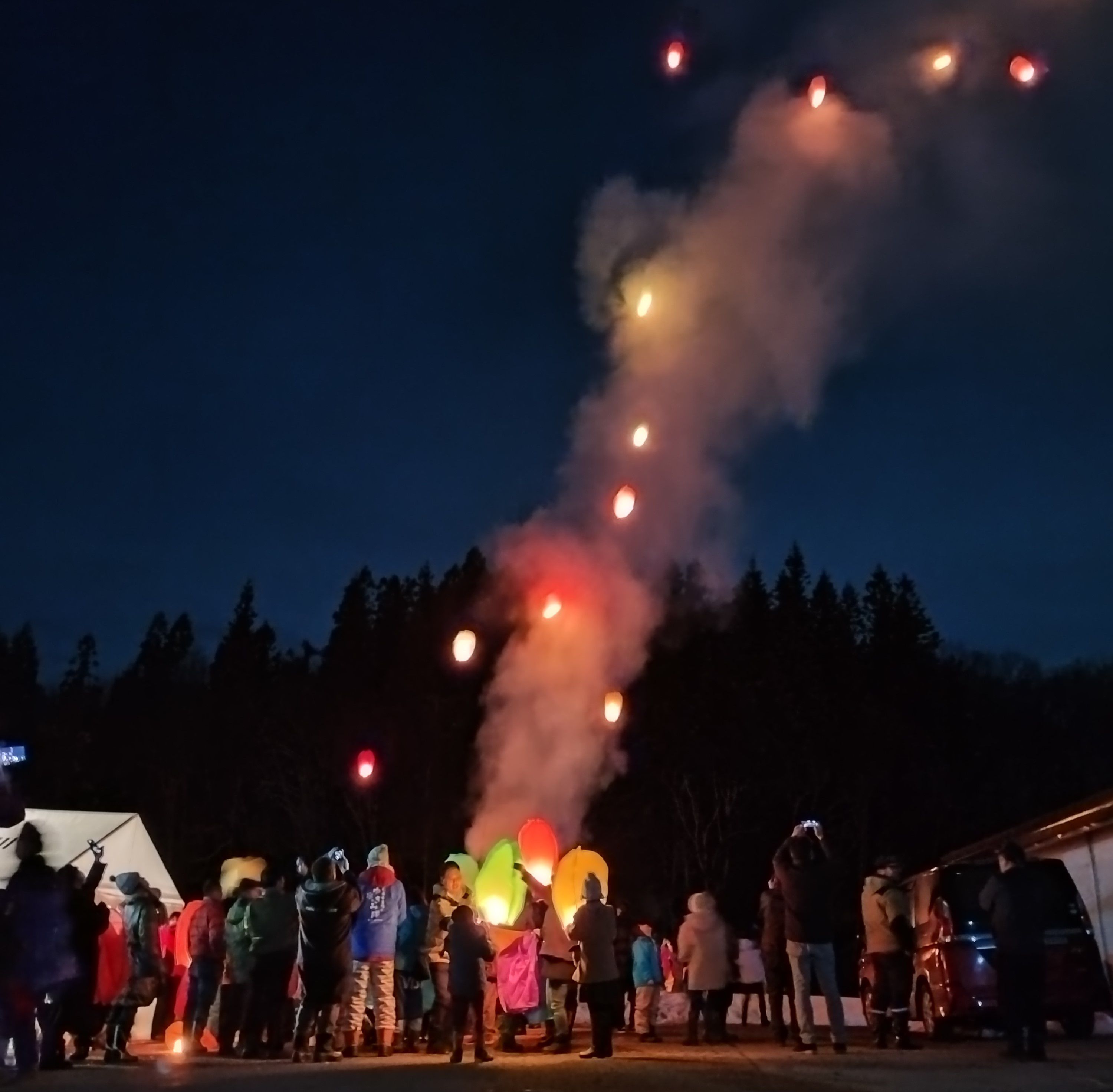 第43回　中津川雪祭り(中津川地区公民館)