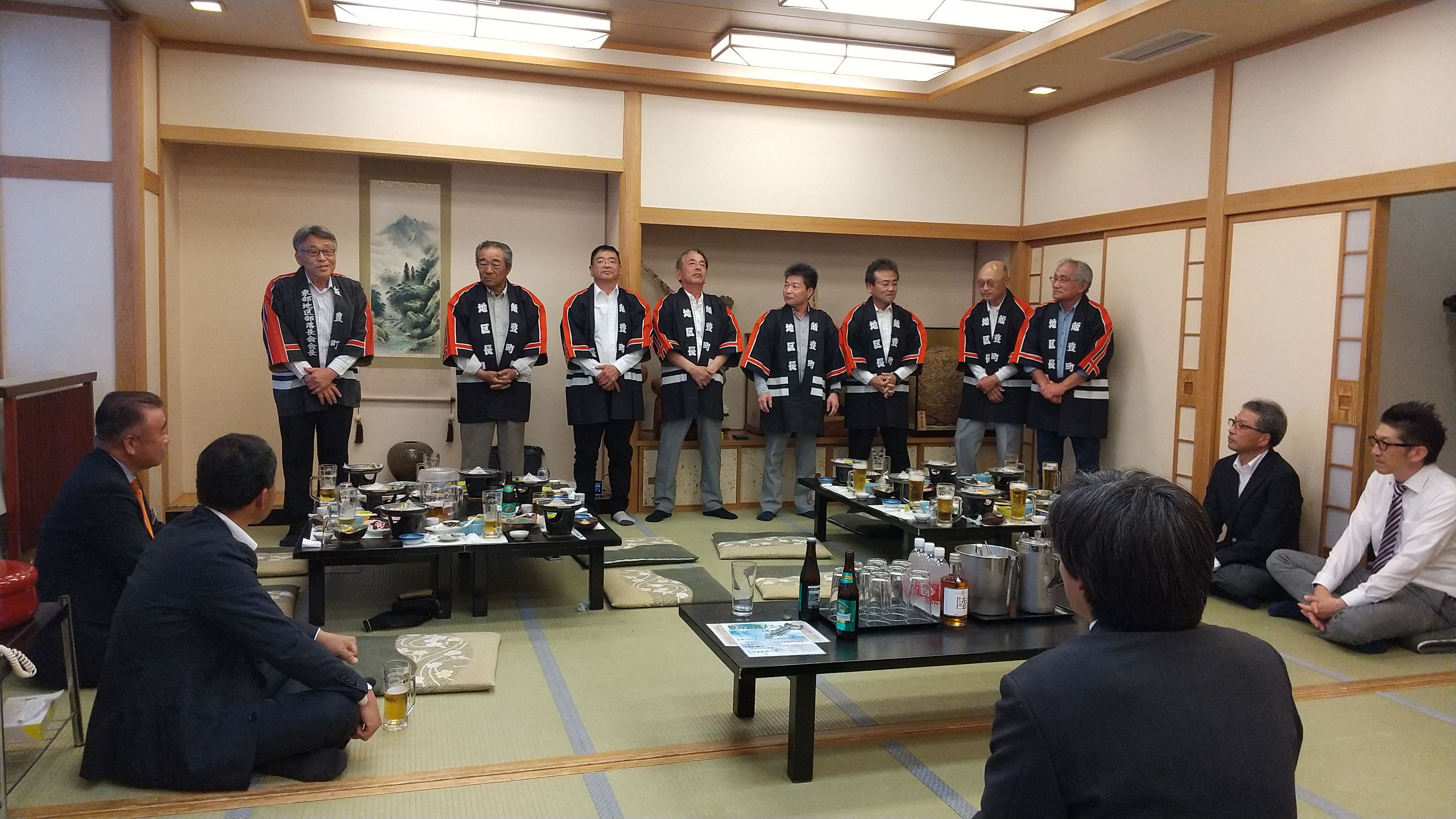 「自主防災会と消防第３分団と顔合わせ会」開催