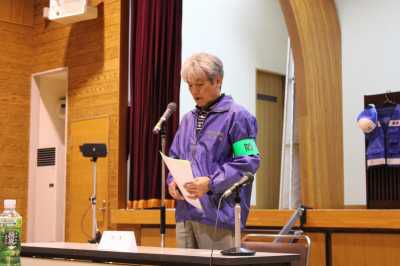 飯豊町防犯協会東部支部総会