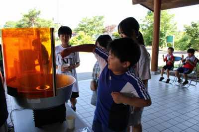 笑顔いっぱい！　わたあめ＆かき氷づくり体験！