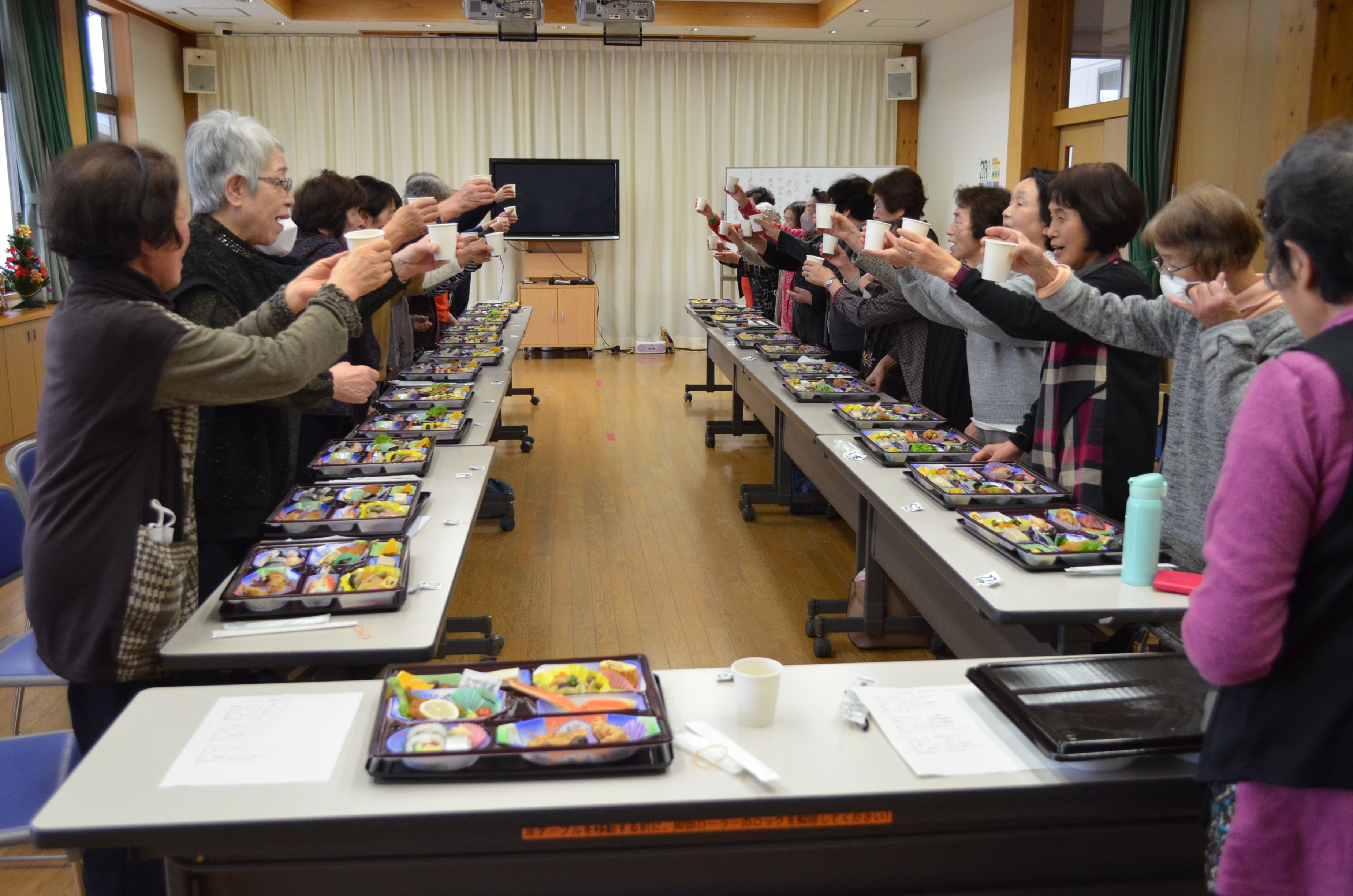 中部地区婦人学級　Xmas＆大忘年会！