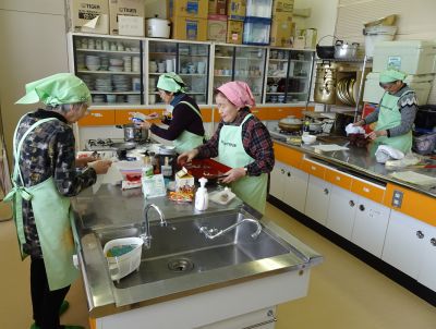 食改椿地区「減塩調理実習」を実施