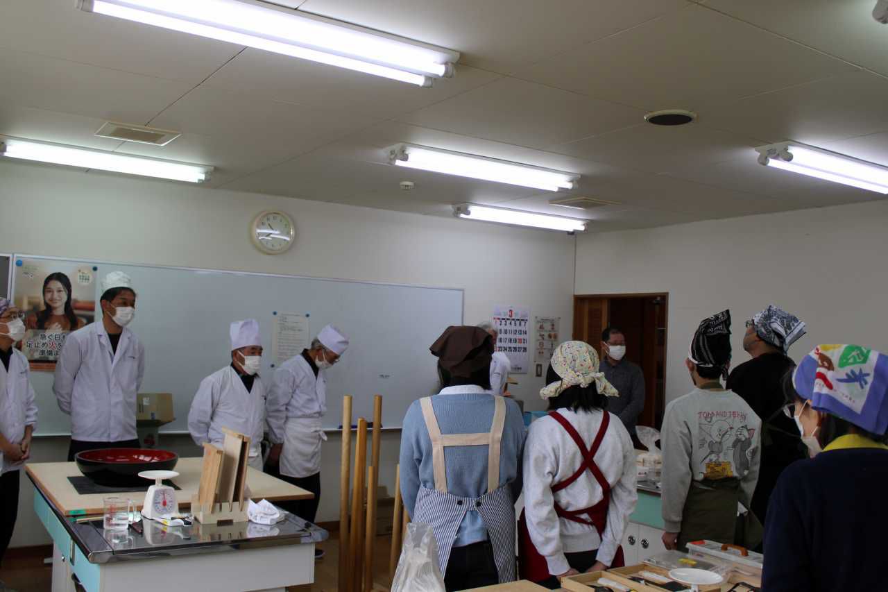 祝卒業 親子蕎麦打ち体験教室