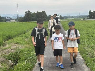 防災研修を兼ねて「第Ⅰ回 白椿ウォーク」を開催