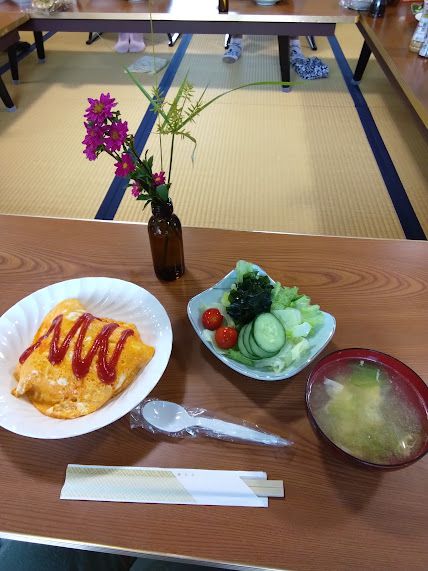 中部地区交流食堂CHOKKI(オムライスの巻き)in新田自治館(中部地区まちづくりセンター)