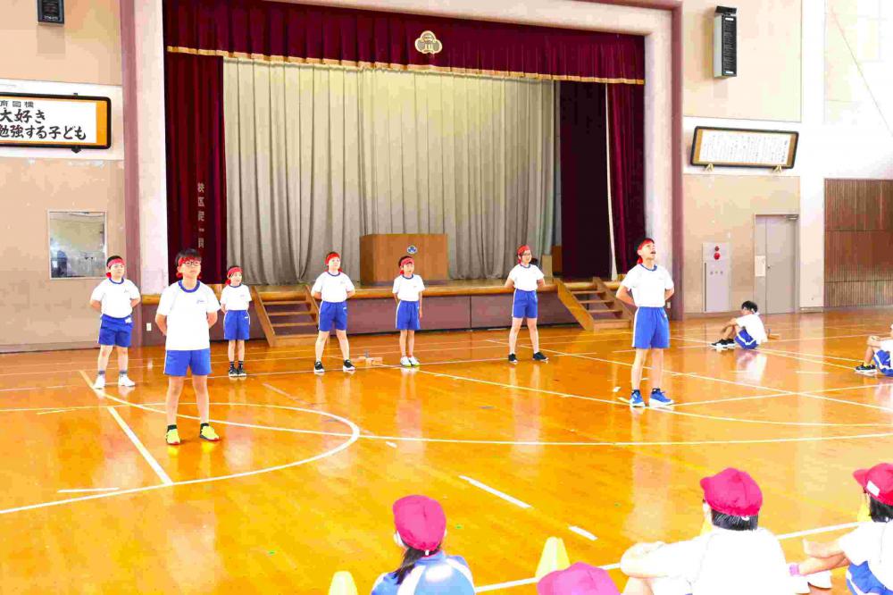 運動会結団式
