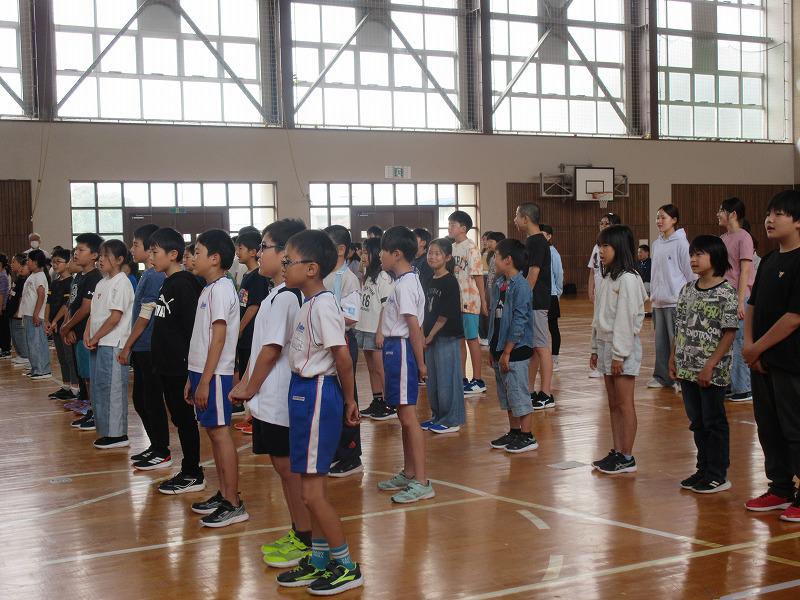いいで緑の少年団 入団式