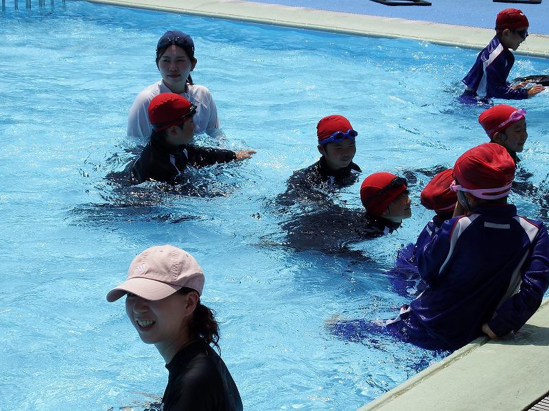 いのちを守る着衣水泳