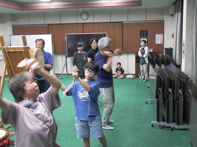 椿念仏踊りの練習会