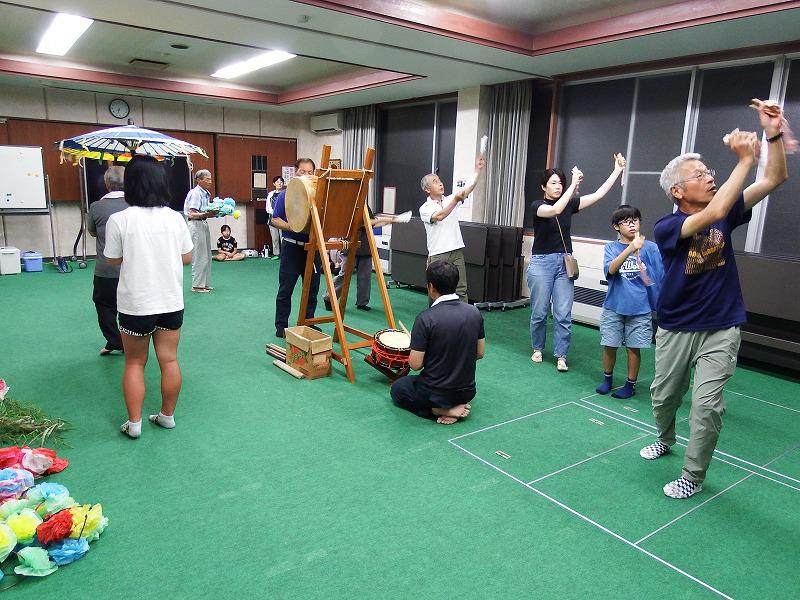 椿念仏踊りの練習会