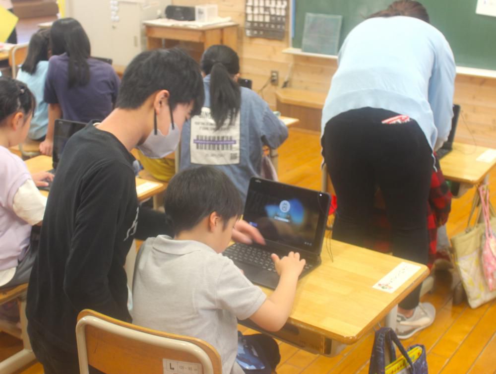 ６年生に教えてもらったよ