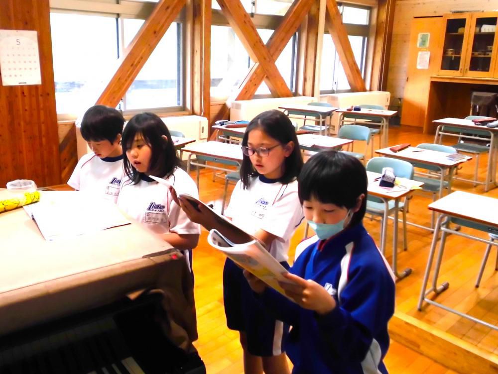音の強弱に気を付けて２