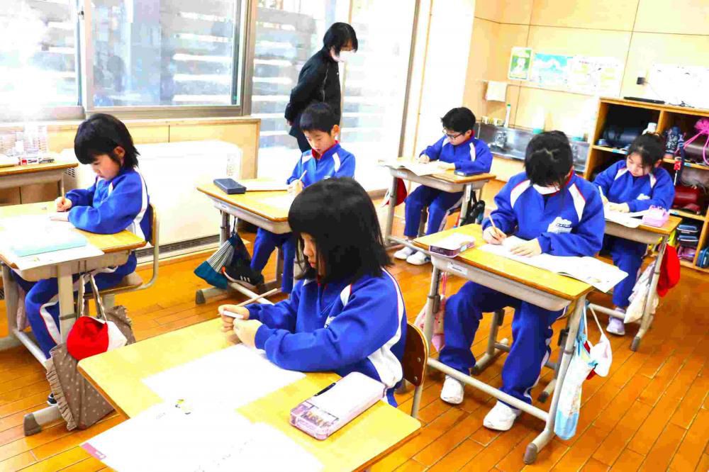 書初め会