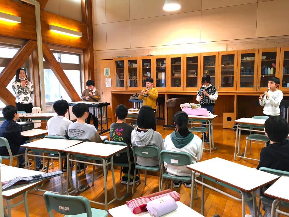 ３年生 ２度目の合奏発表