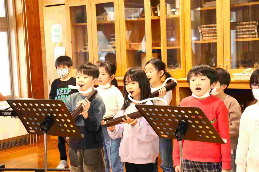 １年生の音楽発表会