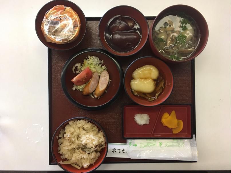 修学旅行　昼食