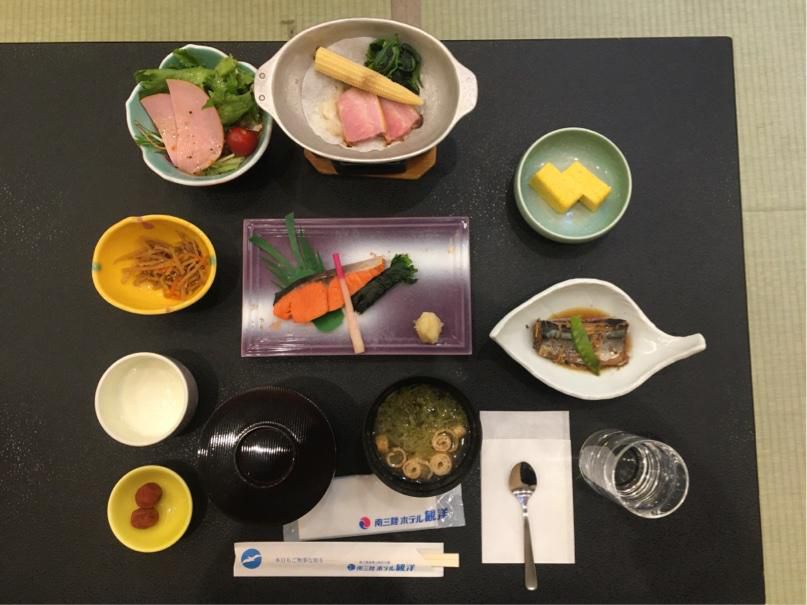 修学旅行　朝食