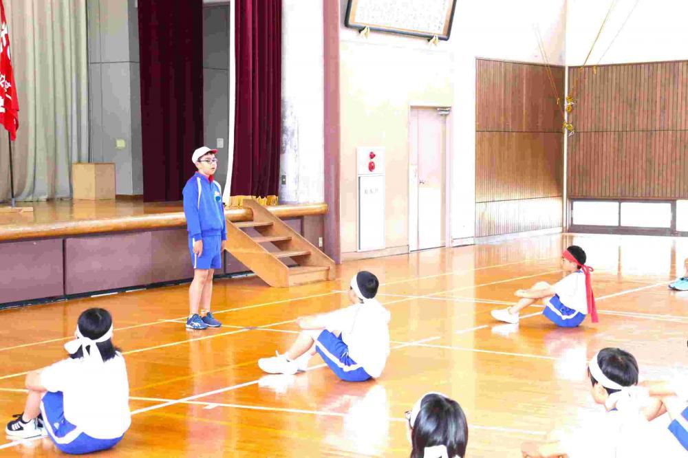 運動会結団式