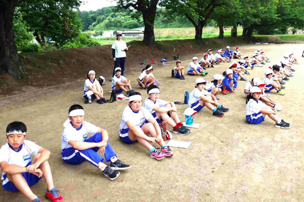 運動会全体練習・応援練習