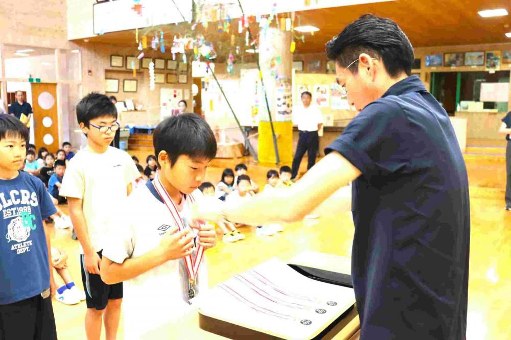 運動会表彰
