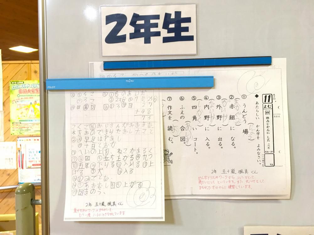 夏休みの自主学習