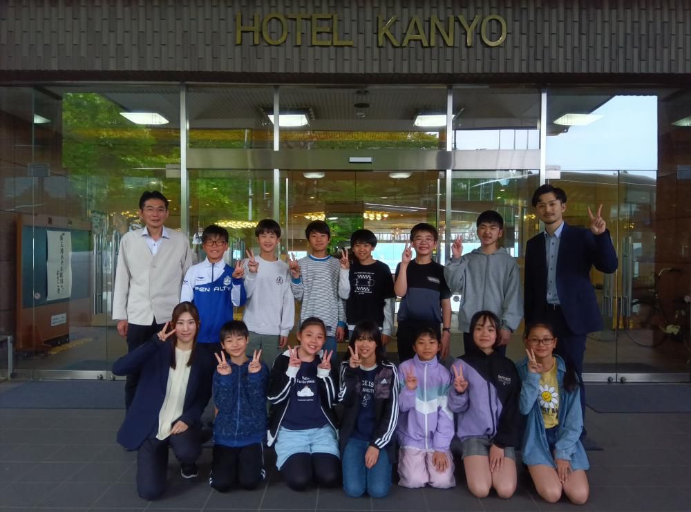 修学旅行２日目です