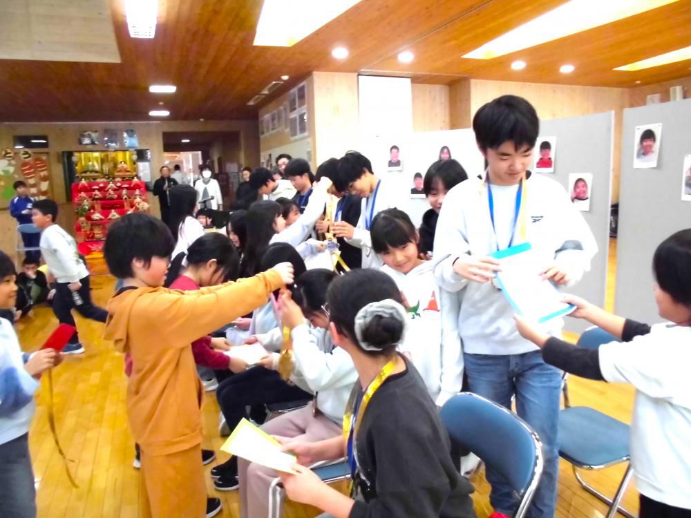 ６年生を送る会