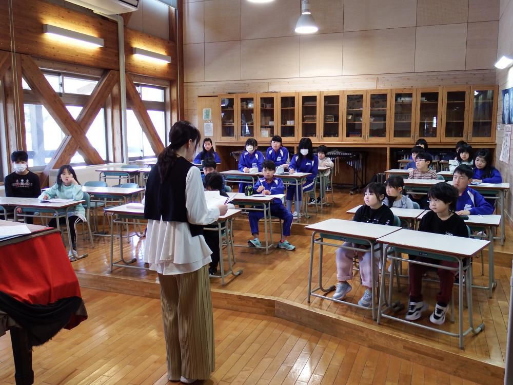 通学班会と下校指導