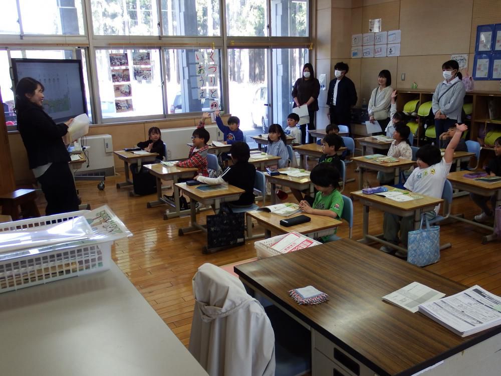 授業参観の様子１