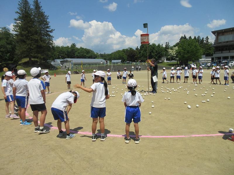 運動会⑤まり入れ