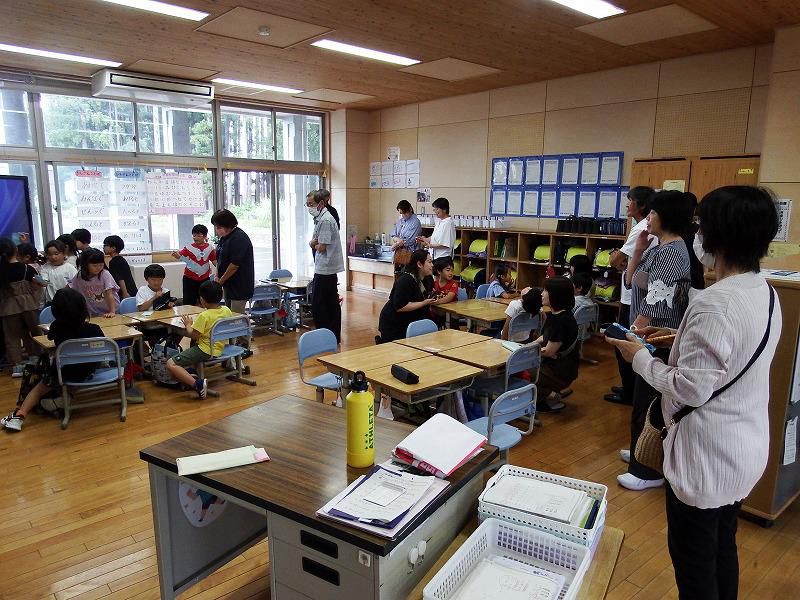 祖父母参観①１・２年