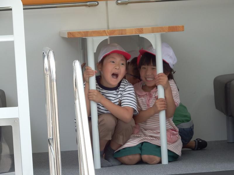 起震車体験