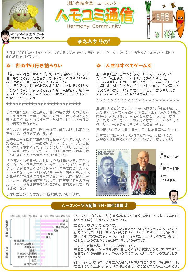 ハモコミ通信2013年6月号①