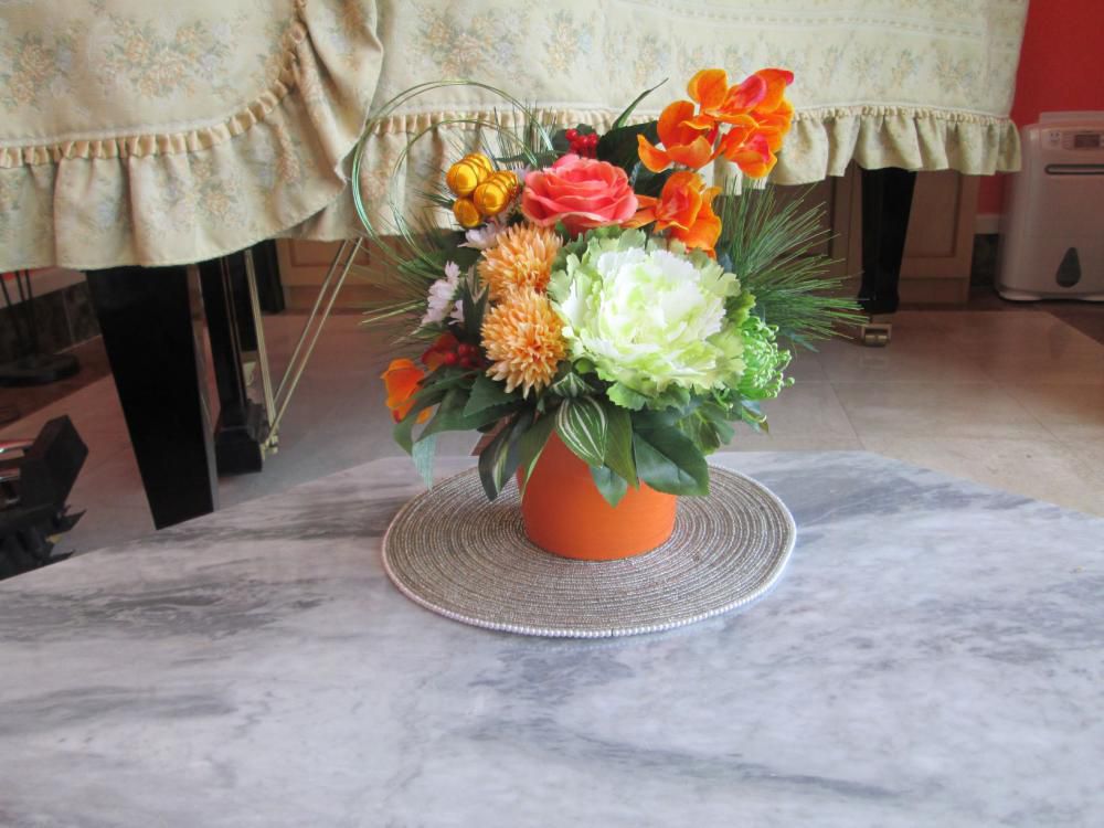 プライベートブティックikoi用にレンタルで飾り造花をお願いしました