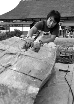 「獅子宿取材」の画像