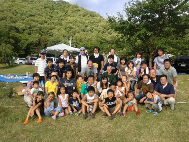 糸車さんの恒例行事「いも煮会」。 