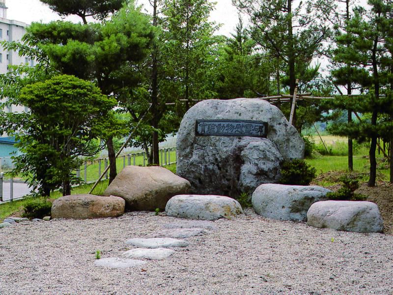 山大医学部慰霊碑