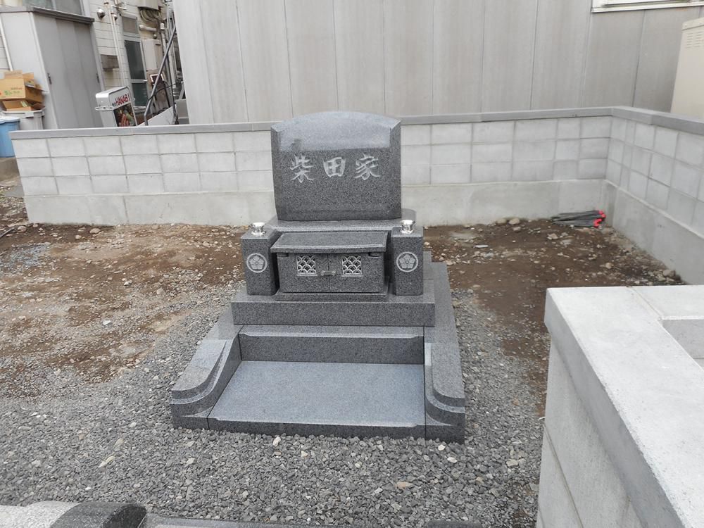（墓石建立）　山形市鳥居ケ丘　Ｓ様