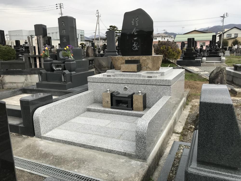 山形市吉原墓所に永代供養塔が完成しました