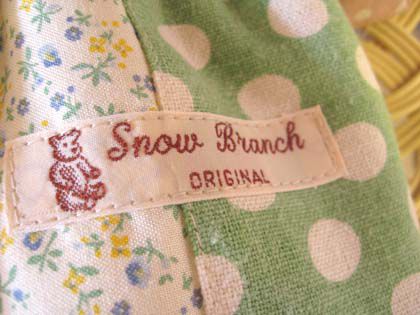 【ミニギャラリー】布あそび　Snow Branch