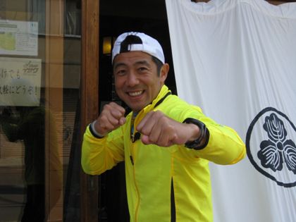 走る男　森脇健児さんと走る！