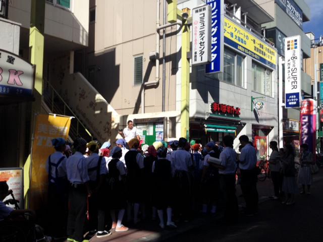 【長井北中学校あやめんごIN梅屋敷】