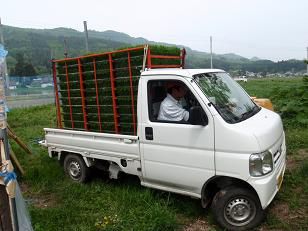 苗運び