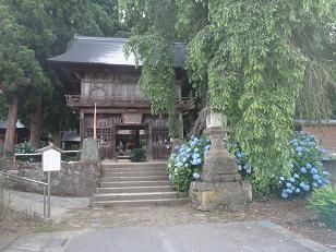 笹野観音のあじさい