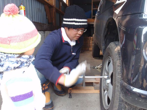 タイヤ交換