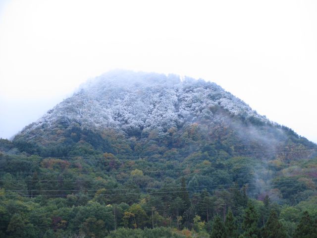 初雪の朝・・・・・・葬儀