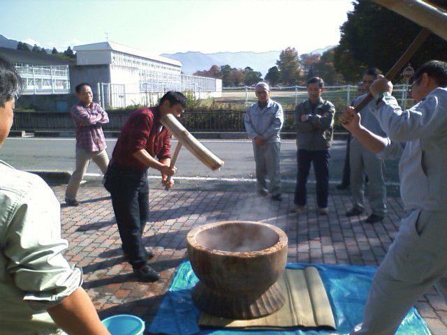１１月６日餅つき