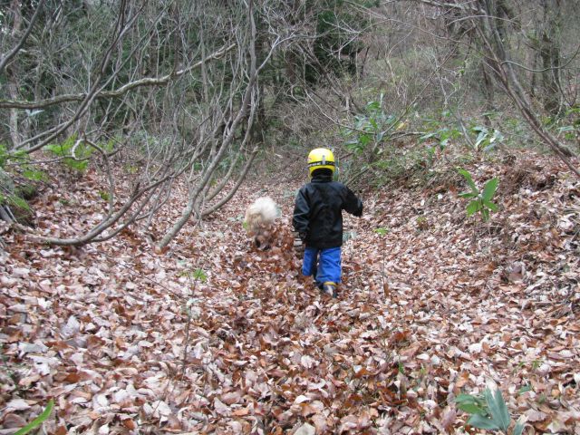 チビ助と山へ